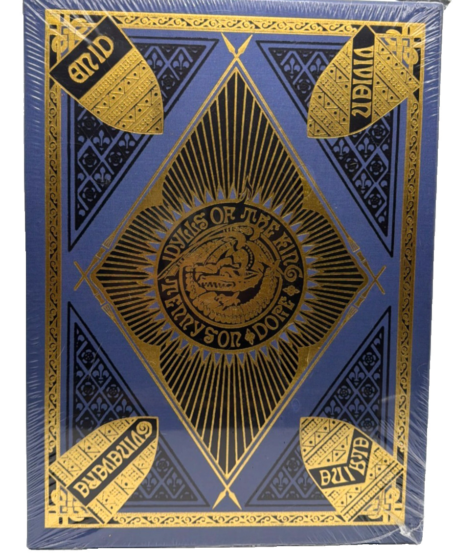 Easton Press Alfred Lord Tennyson's IDYLLS OF THE KING Deluxe Limited New SEALED Easton Press Alfred Lord Tennyson's IDYLLS OF THE KING Deluxe Limited New SEALED