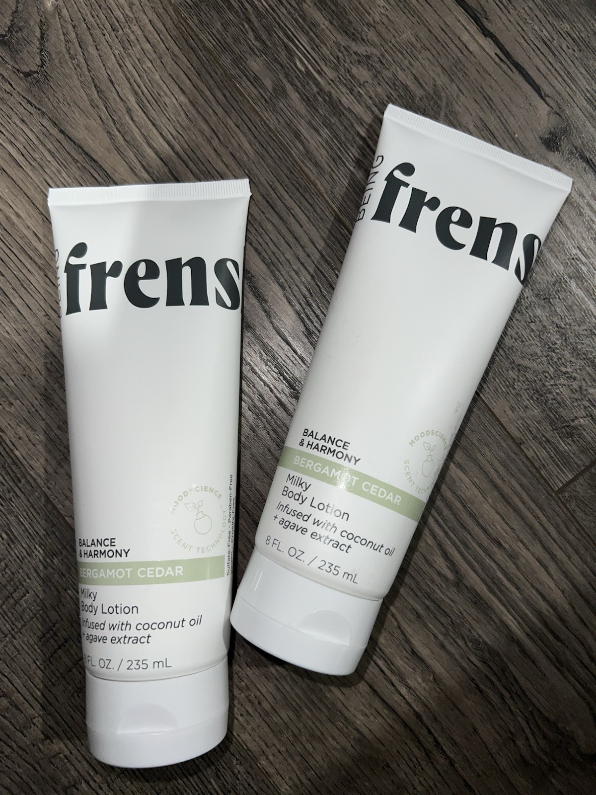 2X Being Frenshe Balance & Harmony Milky Body Lotion Bergamot Cedar 8 oz NEW