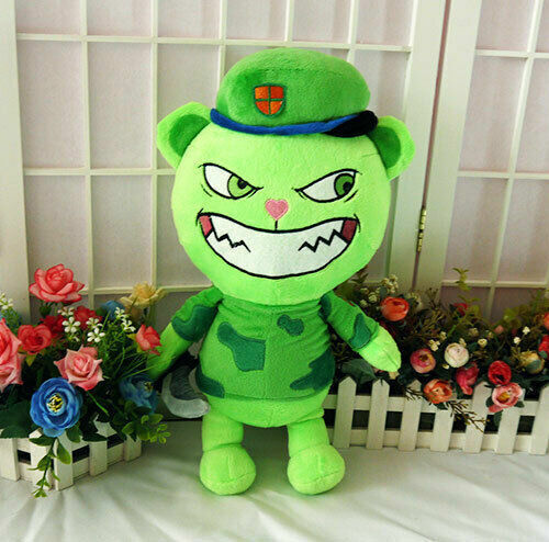 Cartoon anime Happy Tree friend HTF Flippy Fliqpy stuffed doll plush toy gift