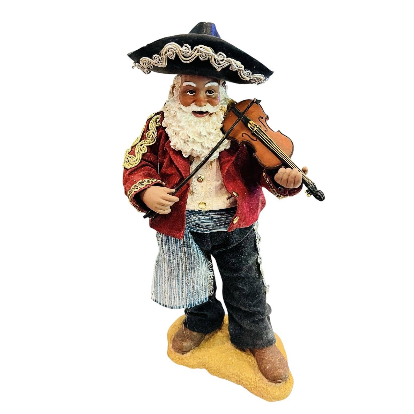Retired Kurt S. Adler Fabriché 12” Musical Mariachi Santa Cielito Lindo Retired Kurt S. Adler Fabriché 12” Musical Mariachi Santa Cielito Lindo