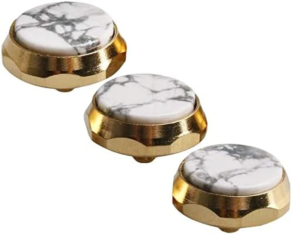 Jiayouy 3Pcs Trumpet Valve Finger Buttons Caps Musical Instruments Accessories G