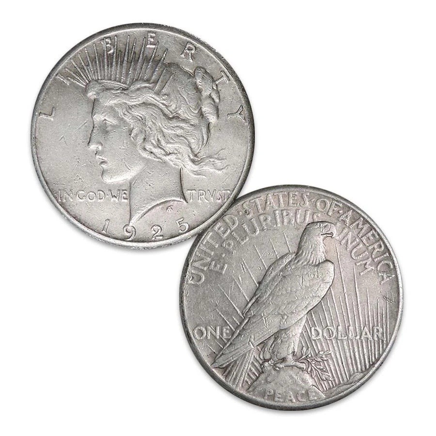 1925 S $1 Peace Dollar VARIOUS CONDITION