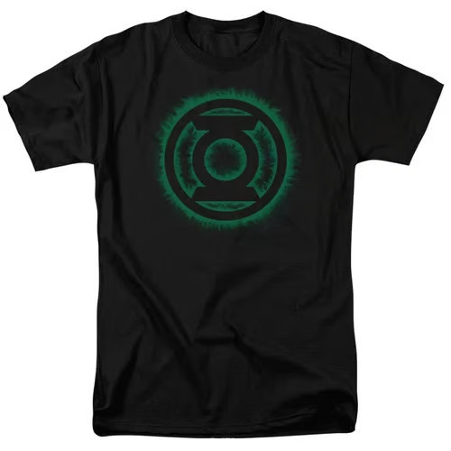 Green Lantern Green Flame Logo T-Shirt DC Comics Sizes S-3X NEW