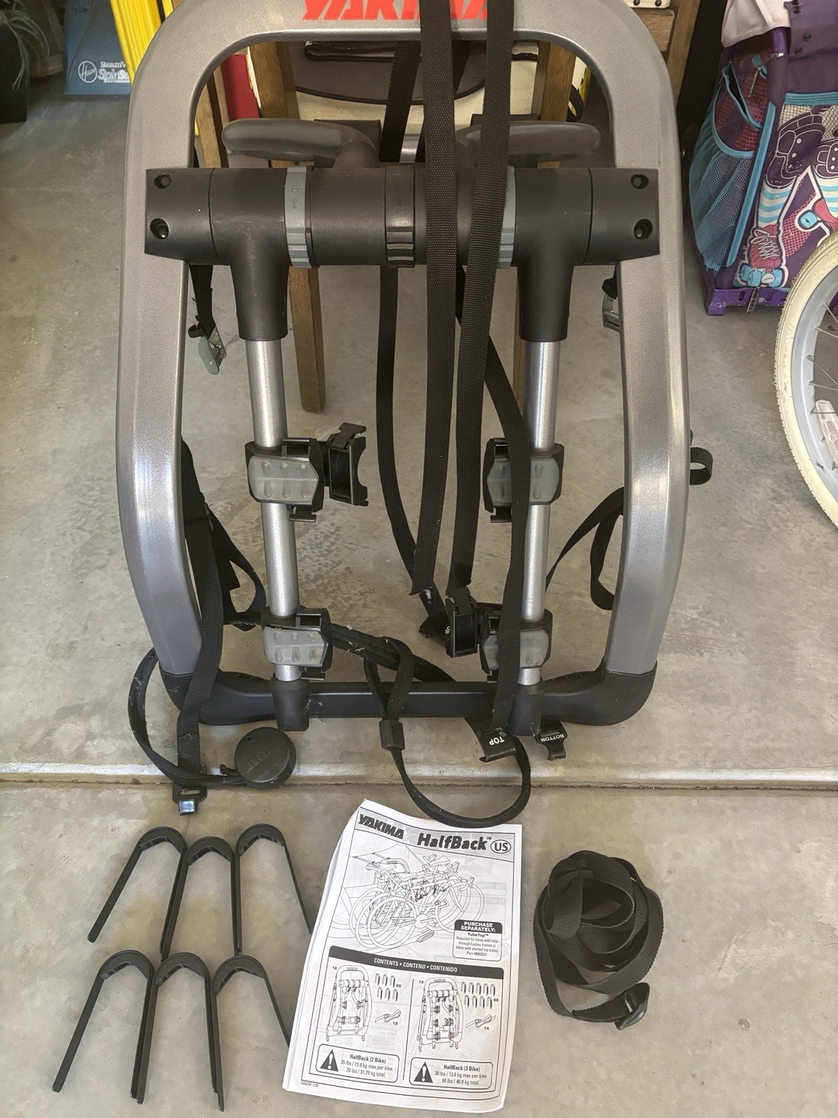 Yakima HalfBack 2 Bike Carrier - Gray