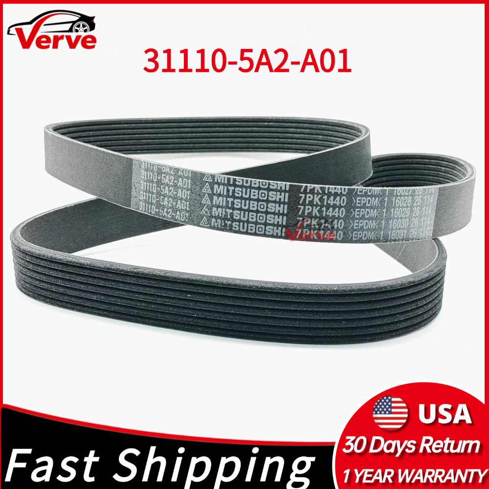 New Serpentine Drive Belt 31110-5A2-A01 For Honda Accord 2.4L  2013-2017 US