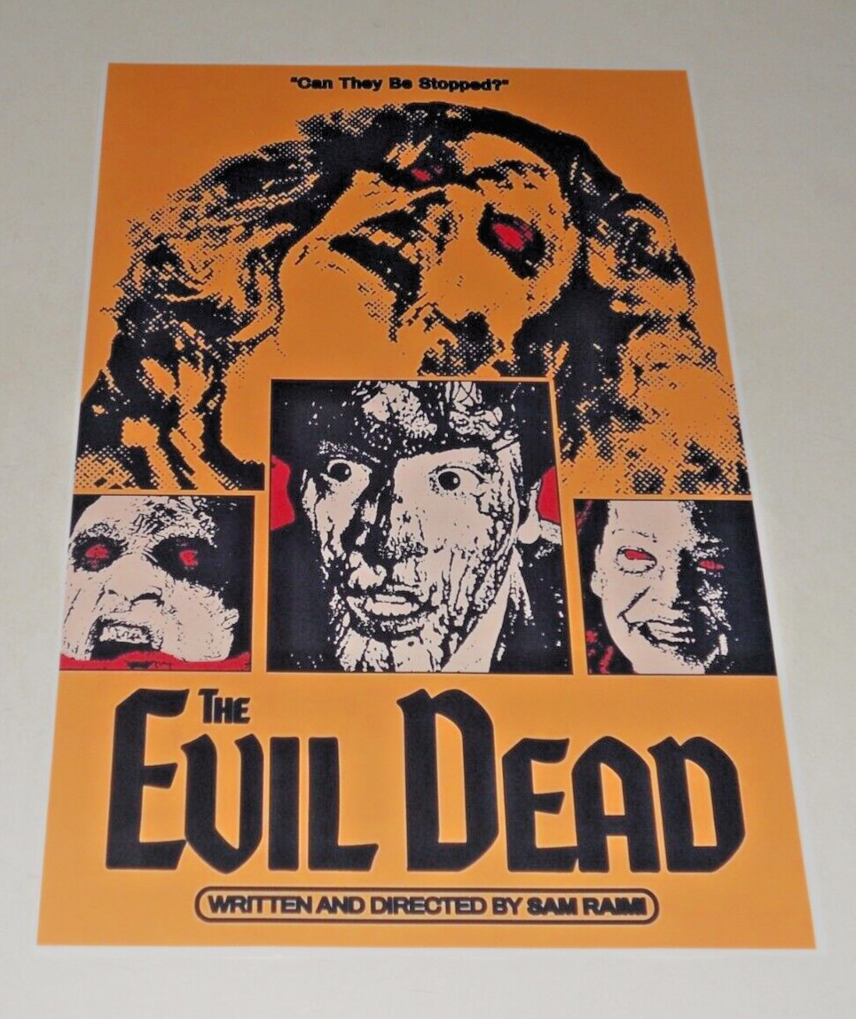 The Evil Dead 1981 Sam Raimi Alternate USA Poster Promo 19\