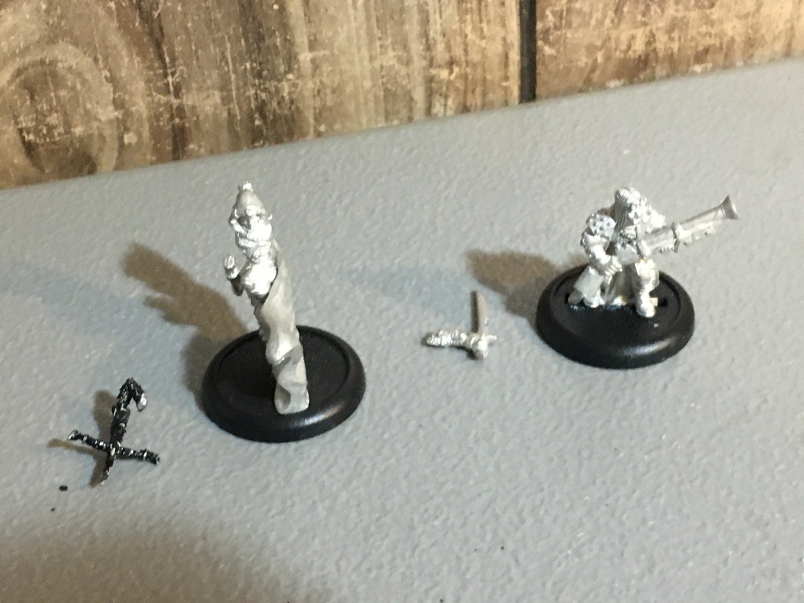 A28513 WARMACHINE HORDES MERCENARIES METAL EIRYSS & ALTEN ASHLEY NO SWORD PP