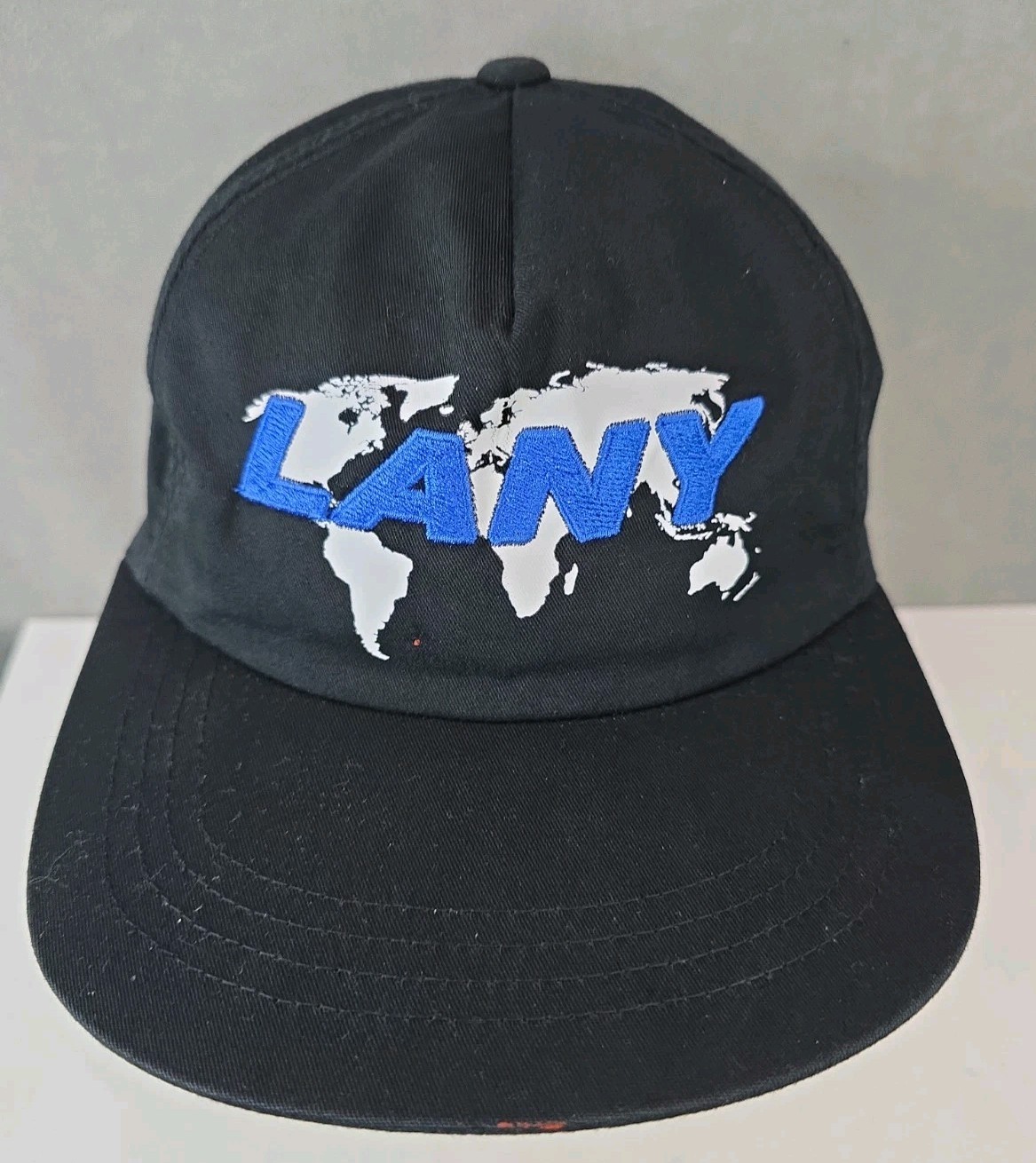 LANY Worldwide tour hat American pop rock band black embroidered snapback cap LANY Worldwide tour hat American pop rock band black embroidered snapback cap