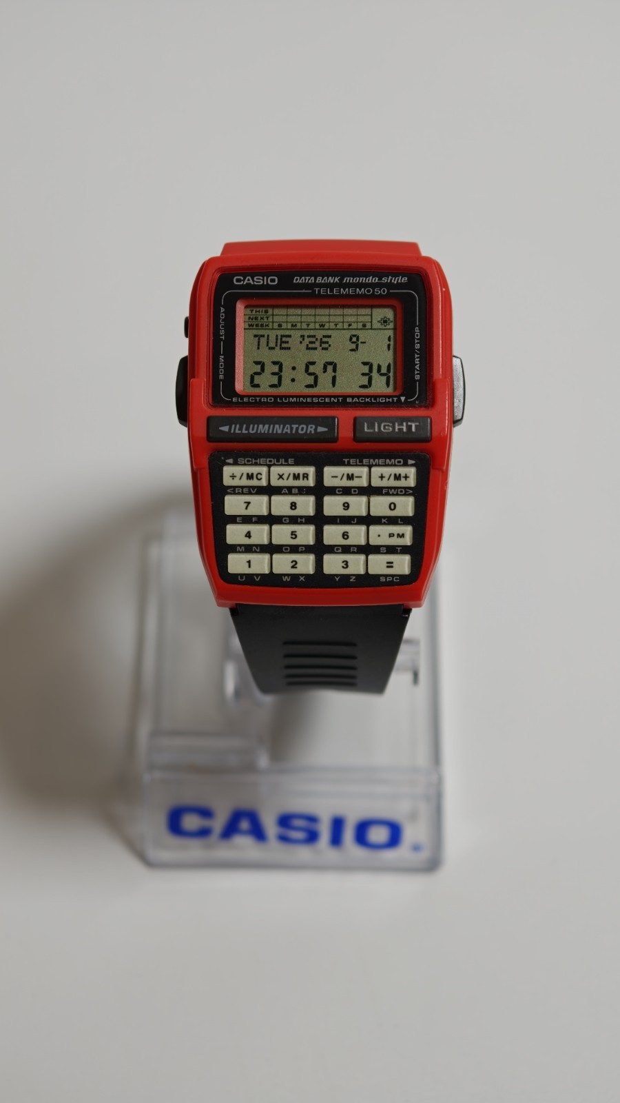 CASIO DBC-63MS-7T MONDO STYLE DATA BANK CALCULATOR VINTAGE DIGITAL 1997