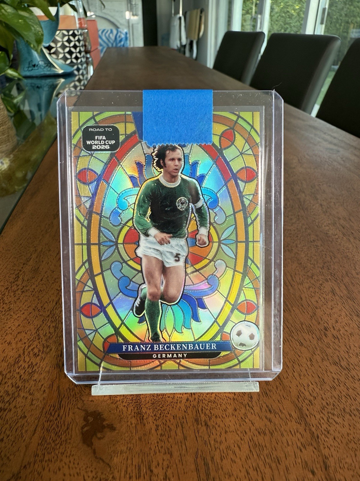 2025-26 Panini Select FIFA World Cup Franz Beckenbauer Stained Glass Case Hit