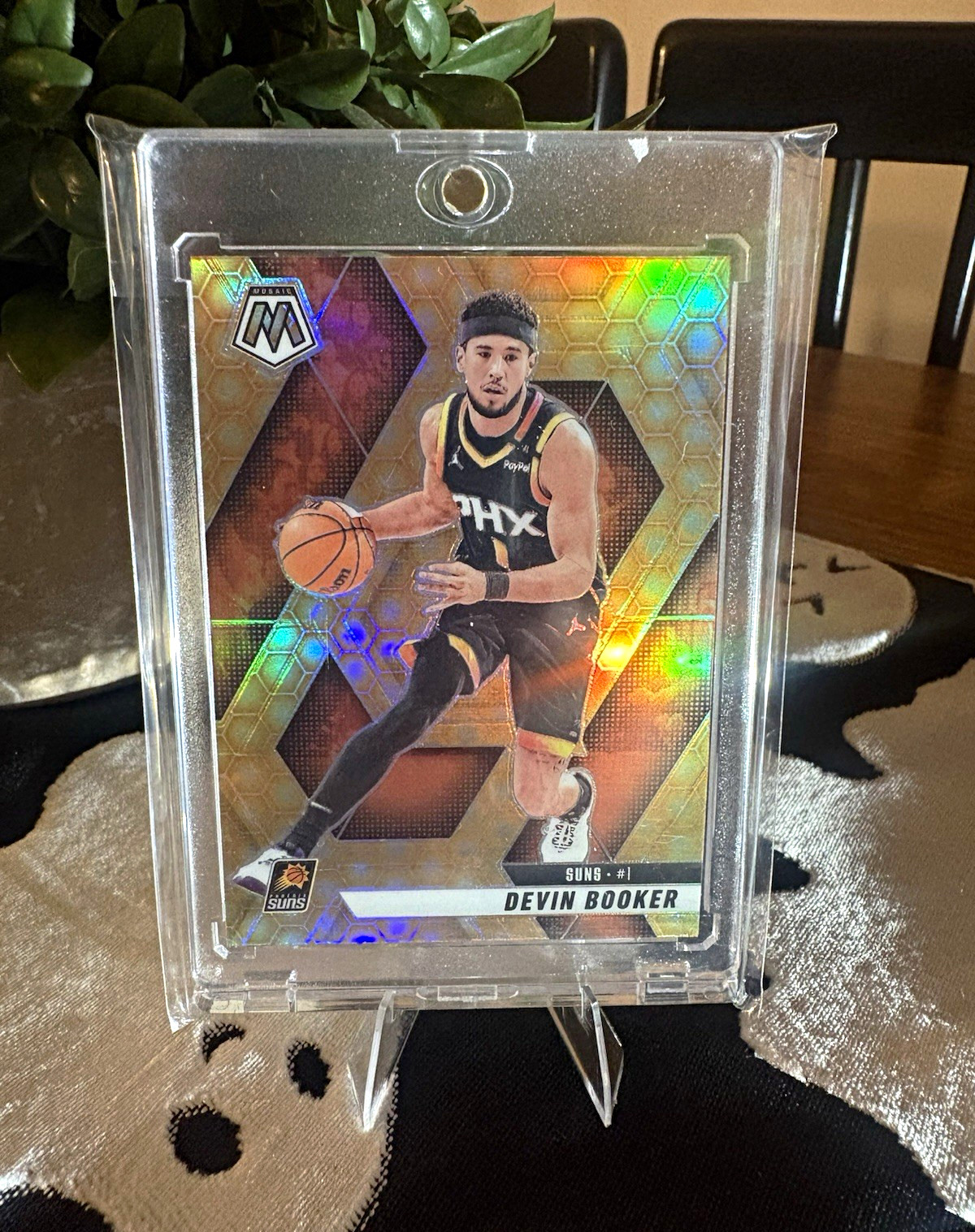 2024-25 Panini Mosaic Devin Booker SSP Case Hit Honeycomb Phoenix Suns #200