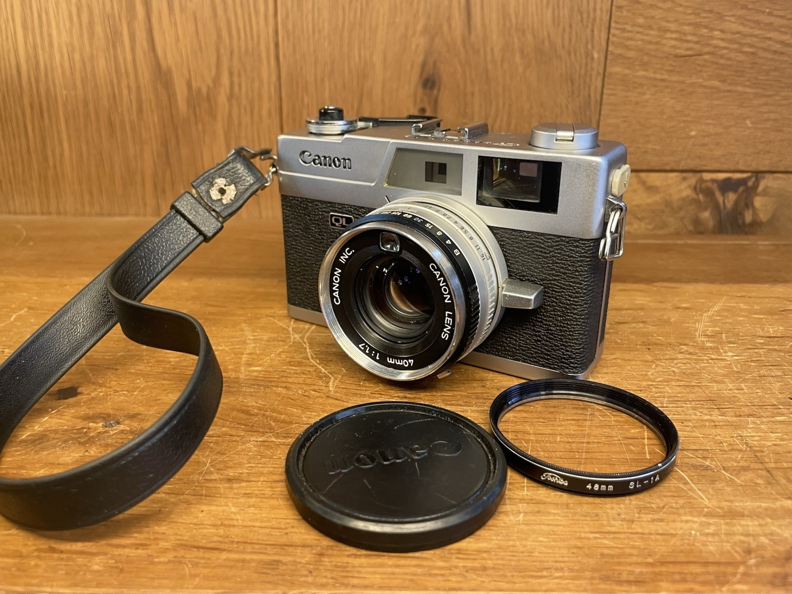 *Almost Mint* Canon Canonet QL17 Rangefinder Film Camera 40mm F/1.7 From Japan