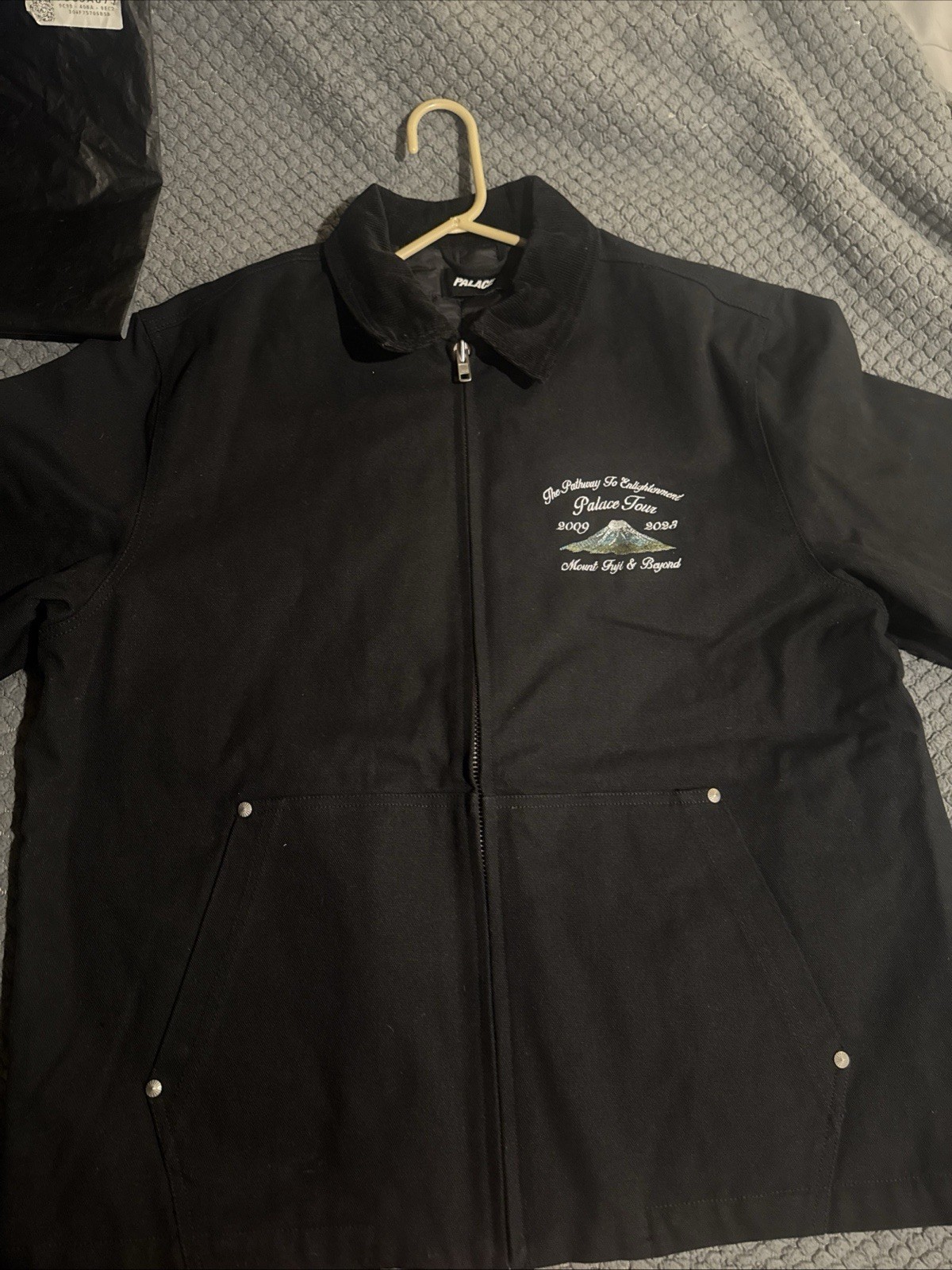 Palace Zen Jacket Color Black Size Large New with Original Packaging Authentic