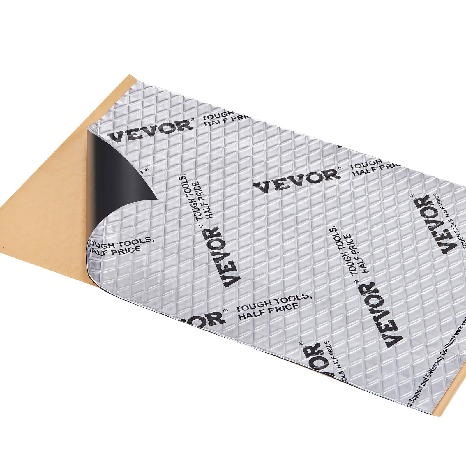 Vevor Soundproofing Mats 52Sqft High Density Butyl Rubber Insulation Automotive