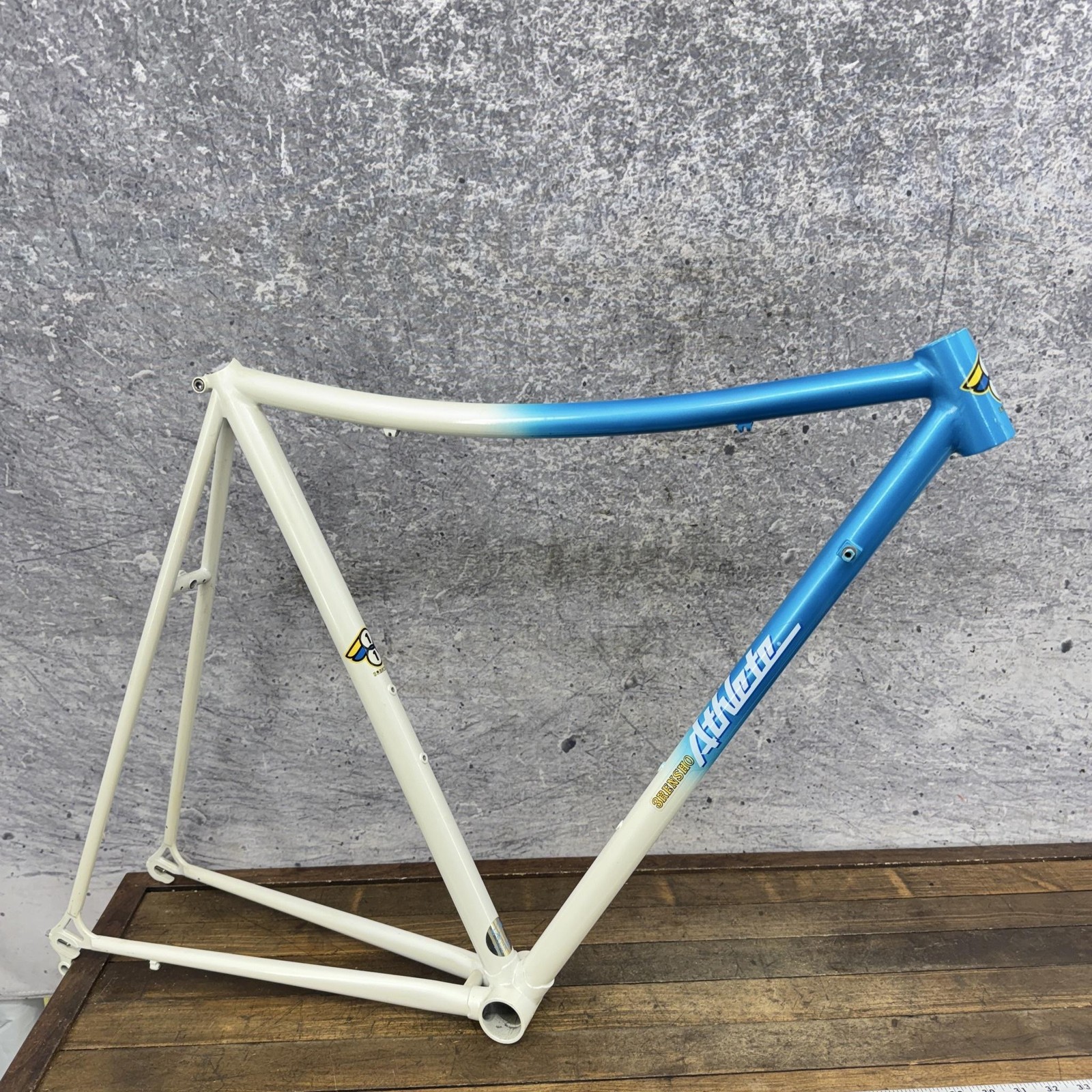 Vintage 3Rensho Athlete Frame 57cm NOS 700c Rear TT Funny Bike 126mm Japan