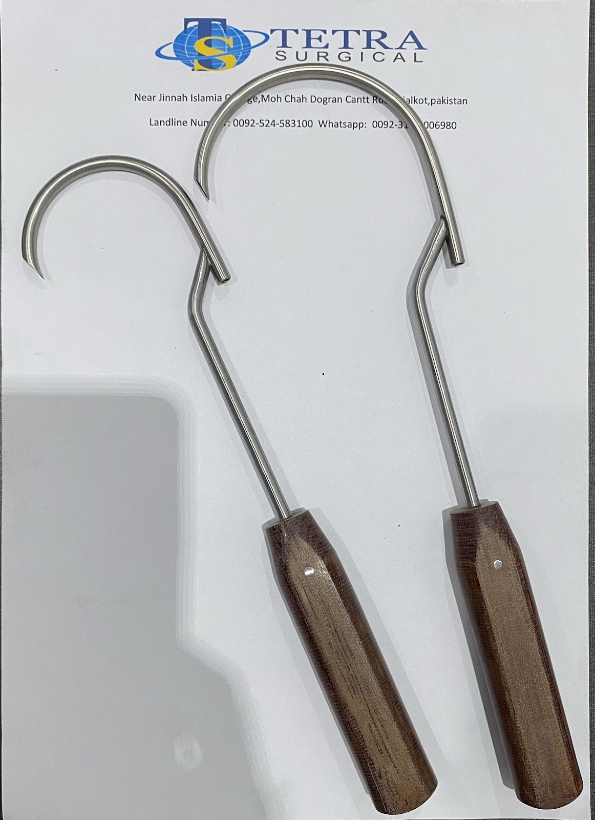 Wire Passer Cerclage Wire Surgical Orthopedics Instruments 2 PCS Medium+Large A+ Wire Passer Cerclage Wire Surgical Orthopedics Instruments 2 PCS Medium+Large A+