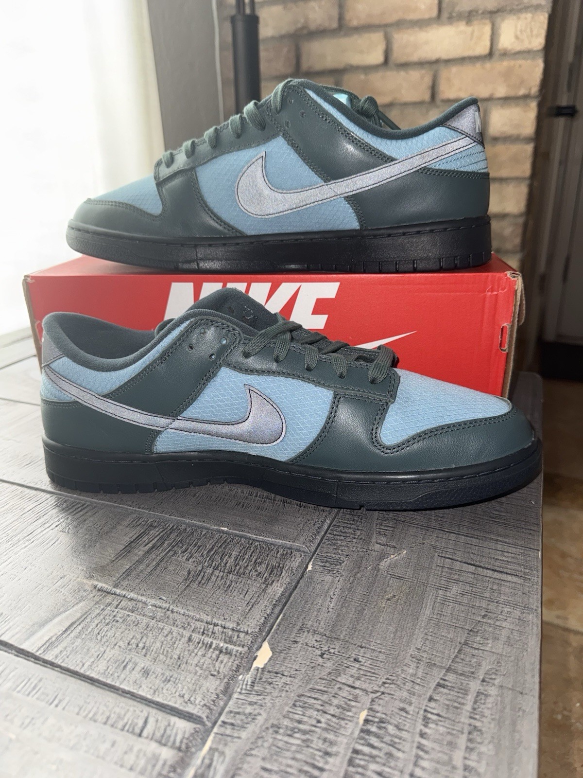 Nike Men’s Demi Blue/Vintage Green/Black Size 13