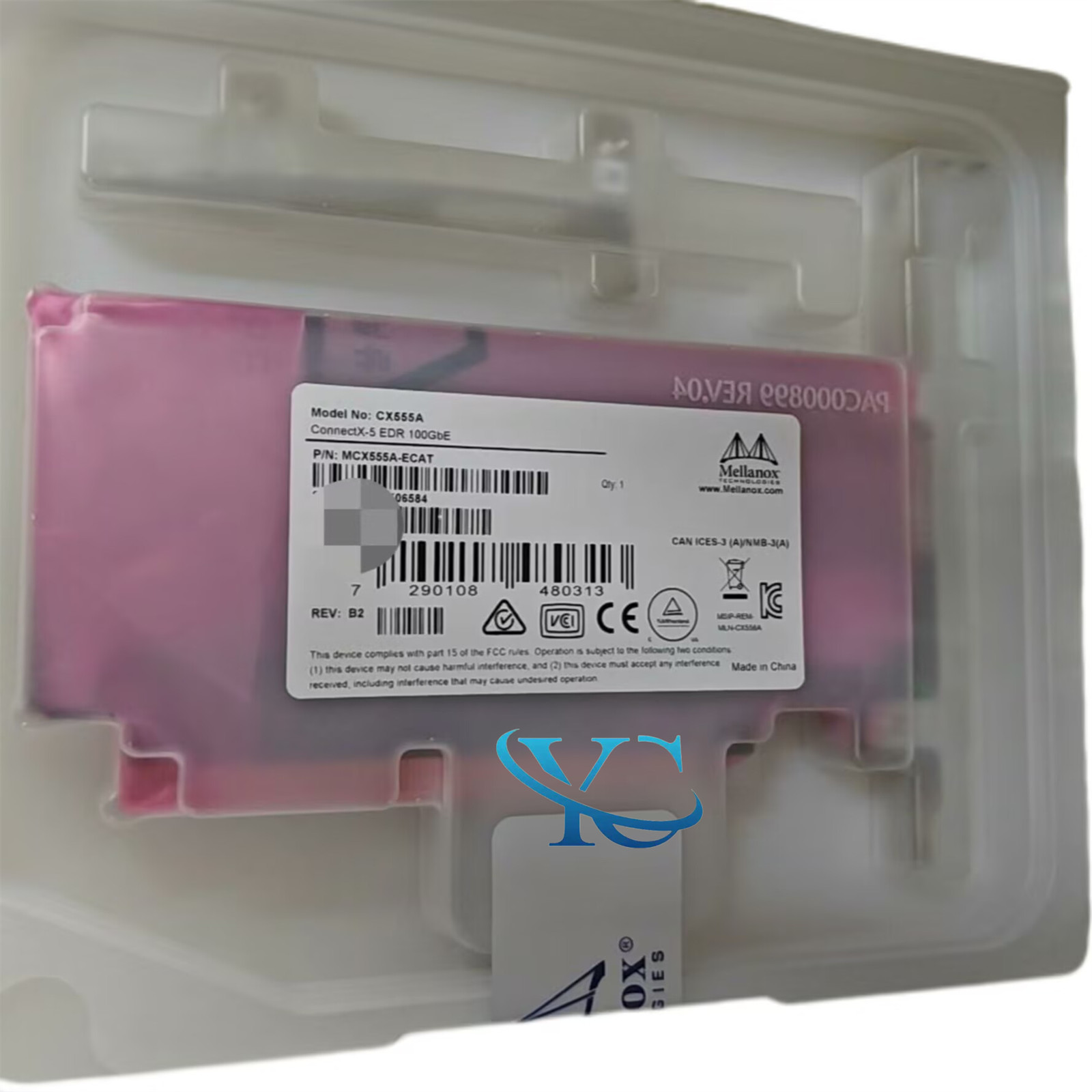 NEW Mellanox MCX555A-ECAT network adapter card Fast transportation