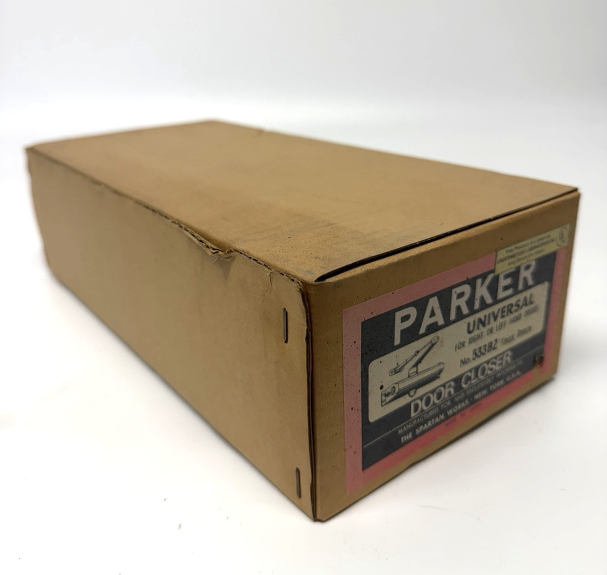 VINTAGE VINTAGE PARKER 533 BZ DOOR CLOSER BRONZE FOR RIGHT/LEFT DOOR UNIVERSAL VINTAGE VINTAGE PARKER 533 BZ DOOR CLOSER BRONZE FOR RIGHT/LEFT DOOR UNIVERSAL