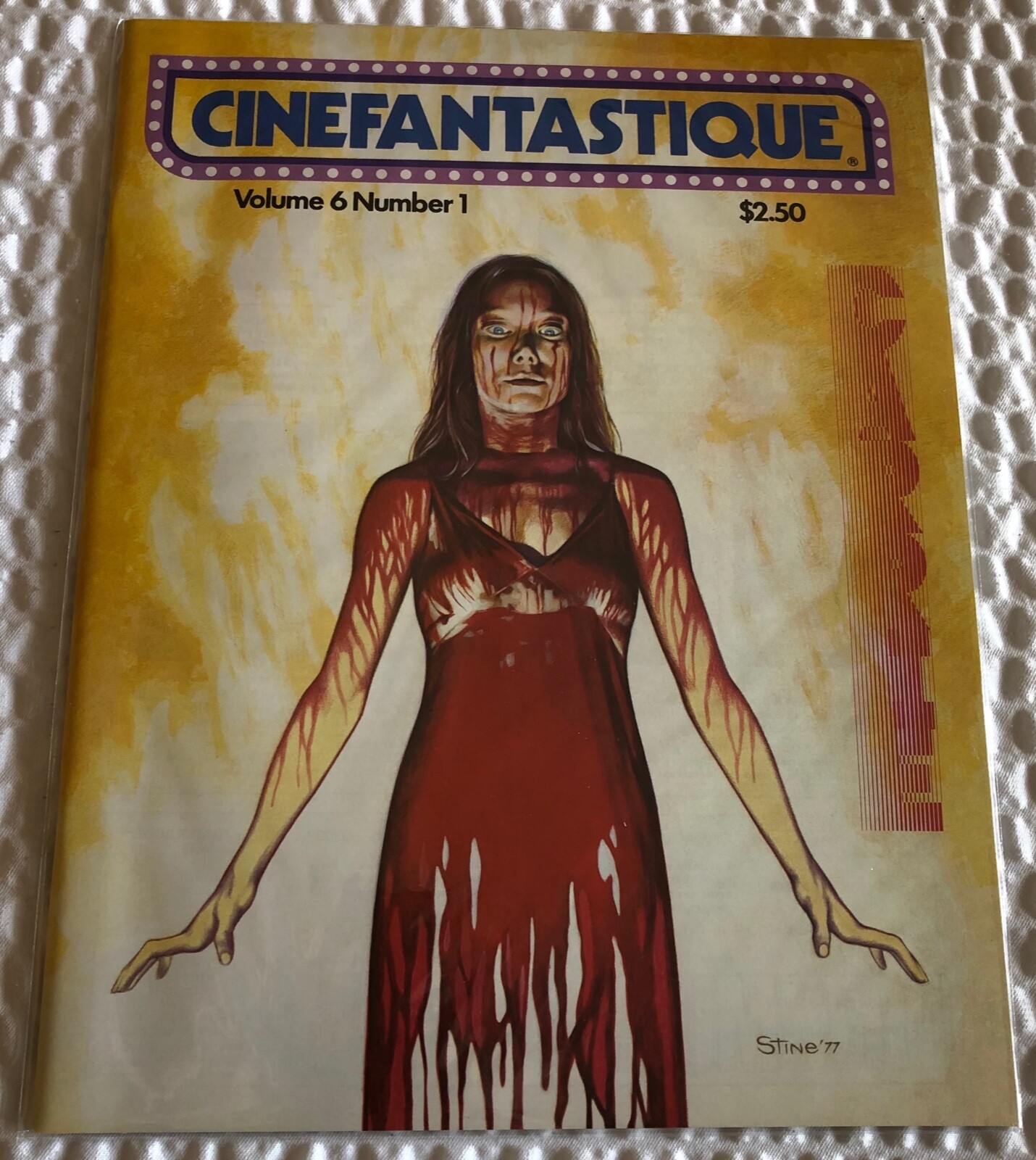 Cinefantastique Magazine Vol 6 #1 / Summer 1977 Carrie - NEW UNREAD Cinefantastique Magazine Vol 6 #1 / Summer 1977 Carrie - NEW UNREAD