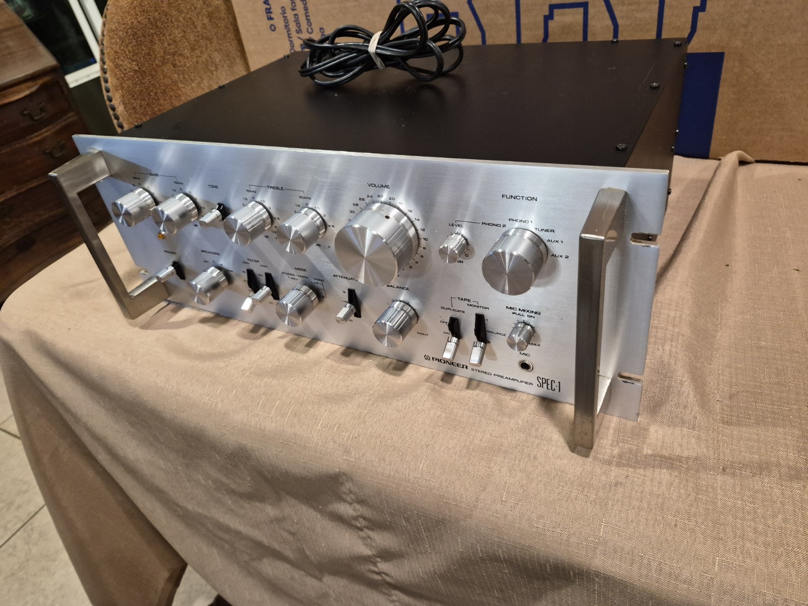 PIONEER SPEC 1 VINTAGE AMP RARE AS IS NO POWER PIONEER SPEC 1 VINTAGE AMP RARE AS IS NO POWER