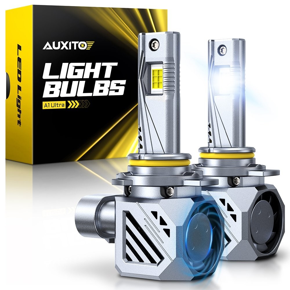 AUXITO 9012 LED HEADLIGHT BULBS 50000LUMENS KIT HIGH LOW BEAM SUPER BRIGHT WHITE