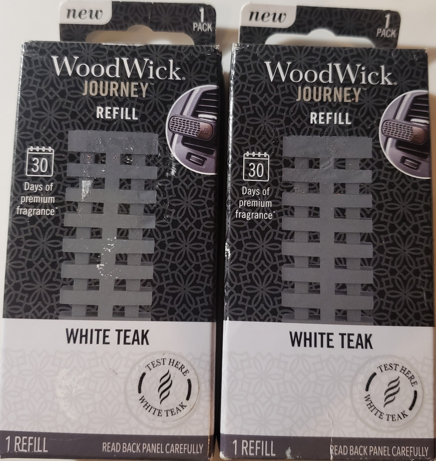 Woodwick Journey Refill White Teak Spa 30 Days Of Premium Fragrance 2 Refills