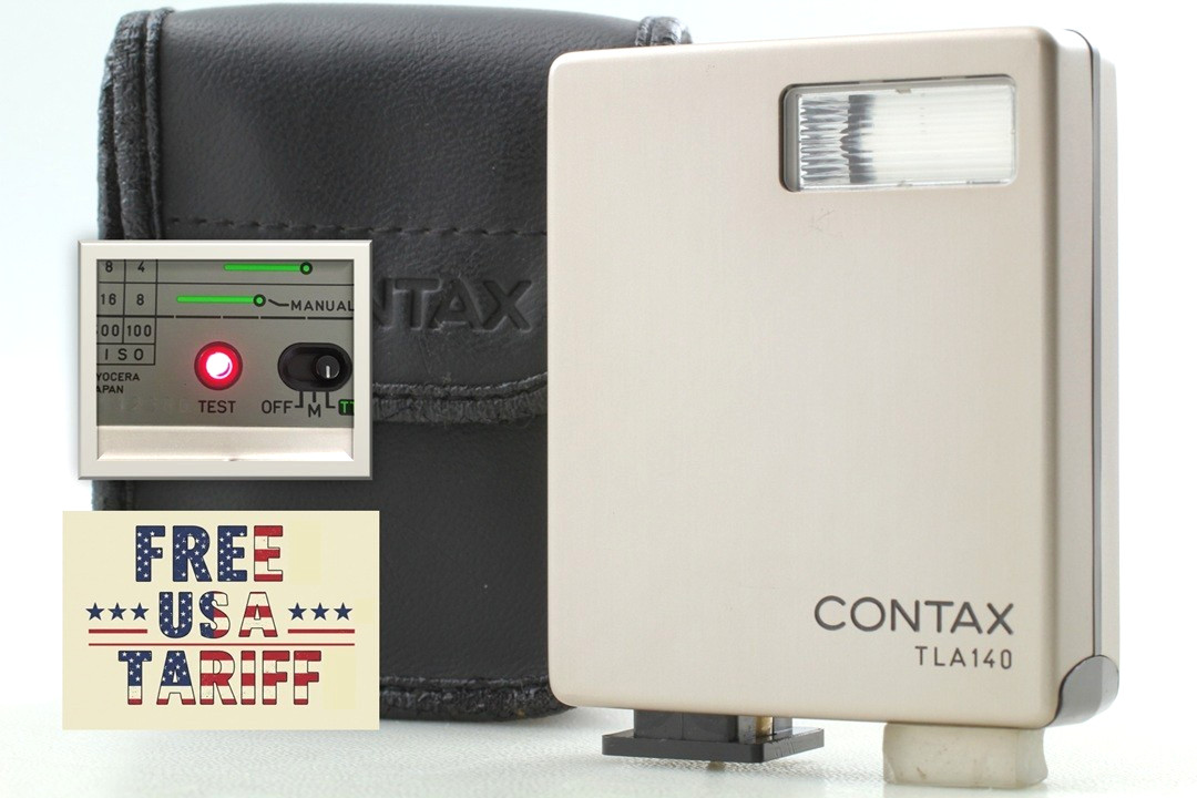 Tested [TOP MINT Case] Contax TLA140 TTL Shoe Mount Flash For G1 G2 Camera JAPAN