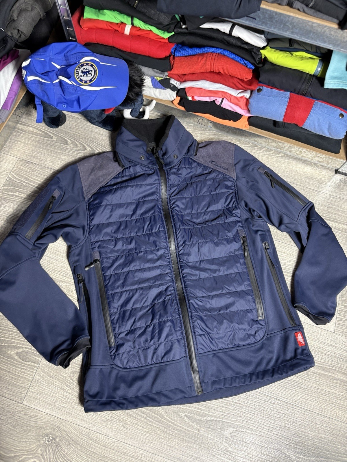 Carinthia G-Loft ISG 2.0 Soft Shell Jacket Blue Men’s Size XL Military