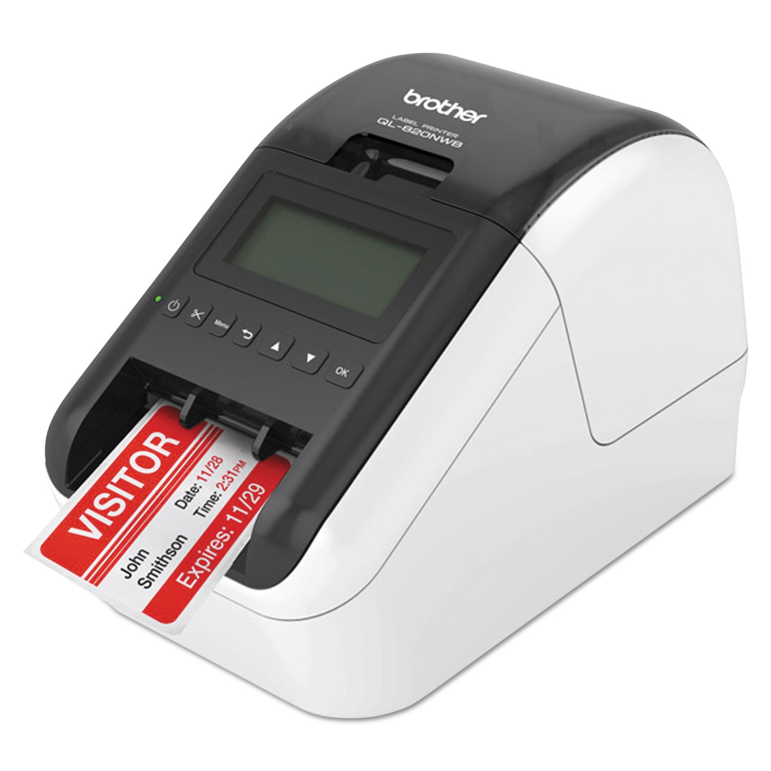 Brother QL820NWB Ultra Flexible Label Printer with Multiple Connectivity Options Brother QL820NWB Ultra Flexible Label Printer with Multiple Connectivity Options