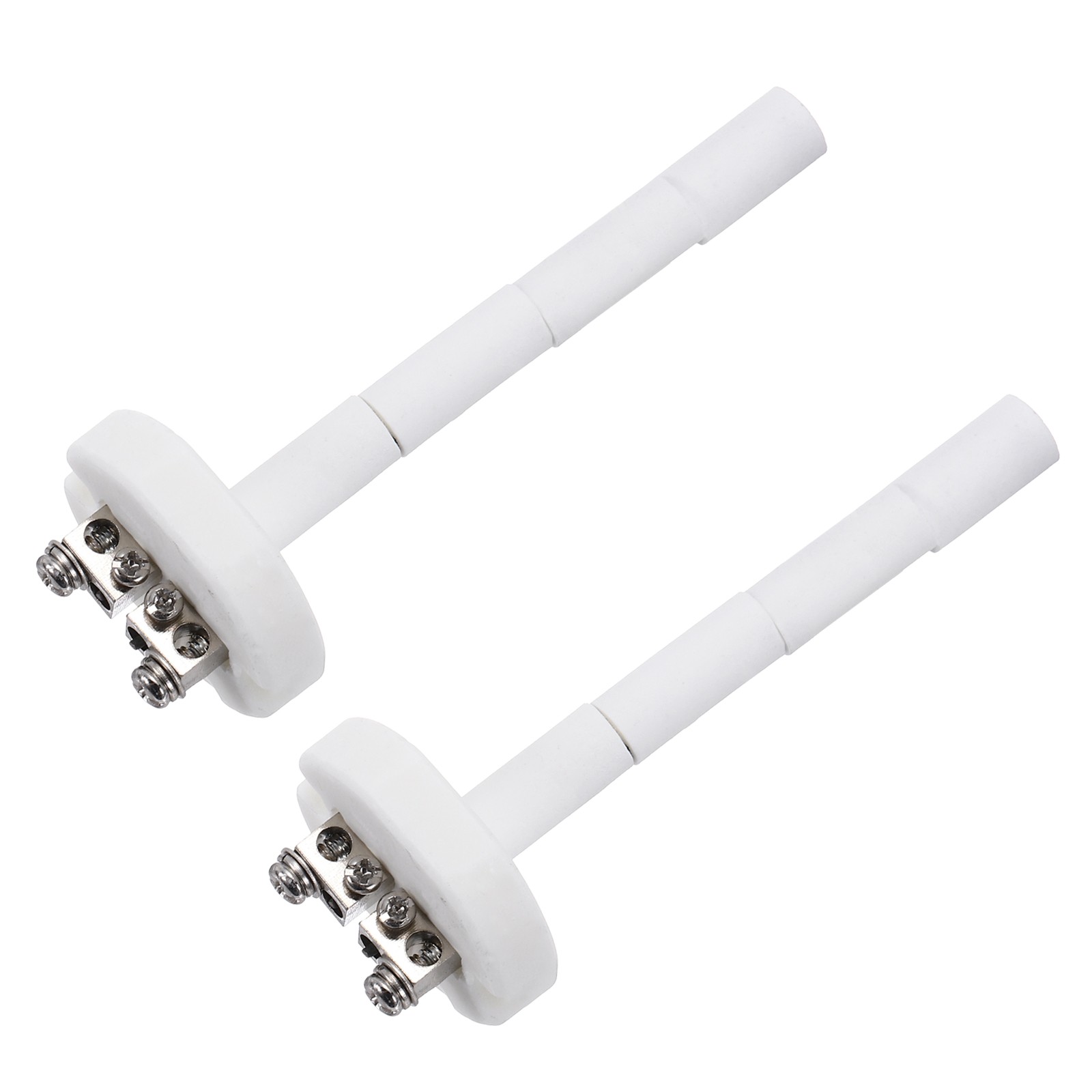 2 Pcs K Type Ceramic Kiln Furnace Thermocouple for Muffle Furnace 1.5x100mm