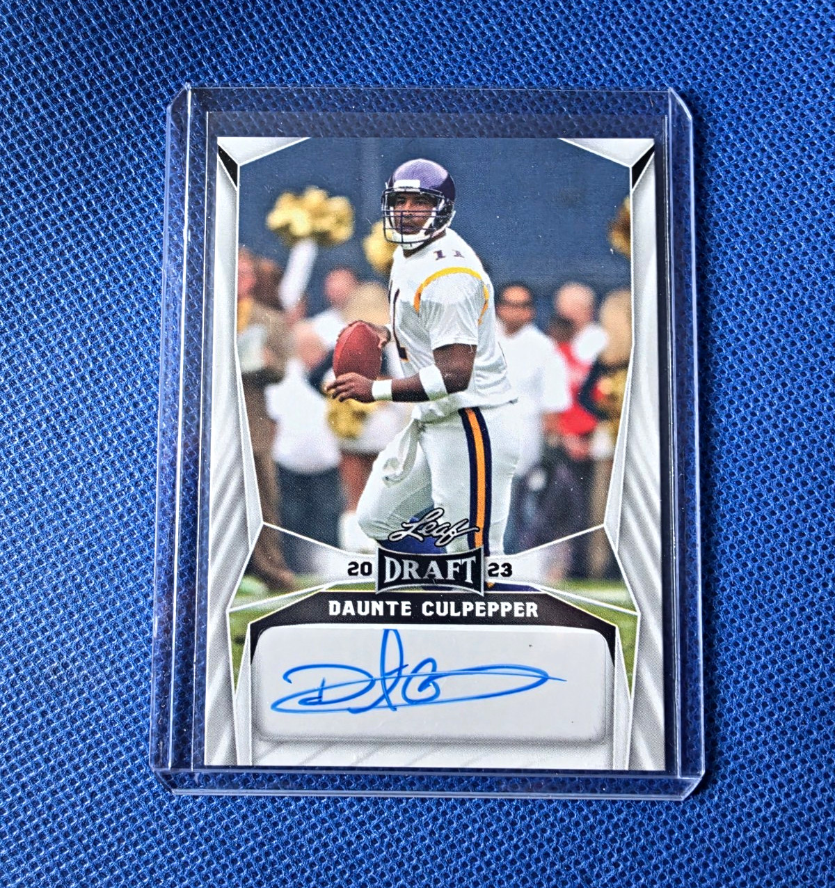 Leaf 2023 Draft Autographs Daunte Culpepper Auto Football NCAA #BA-DP2