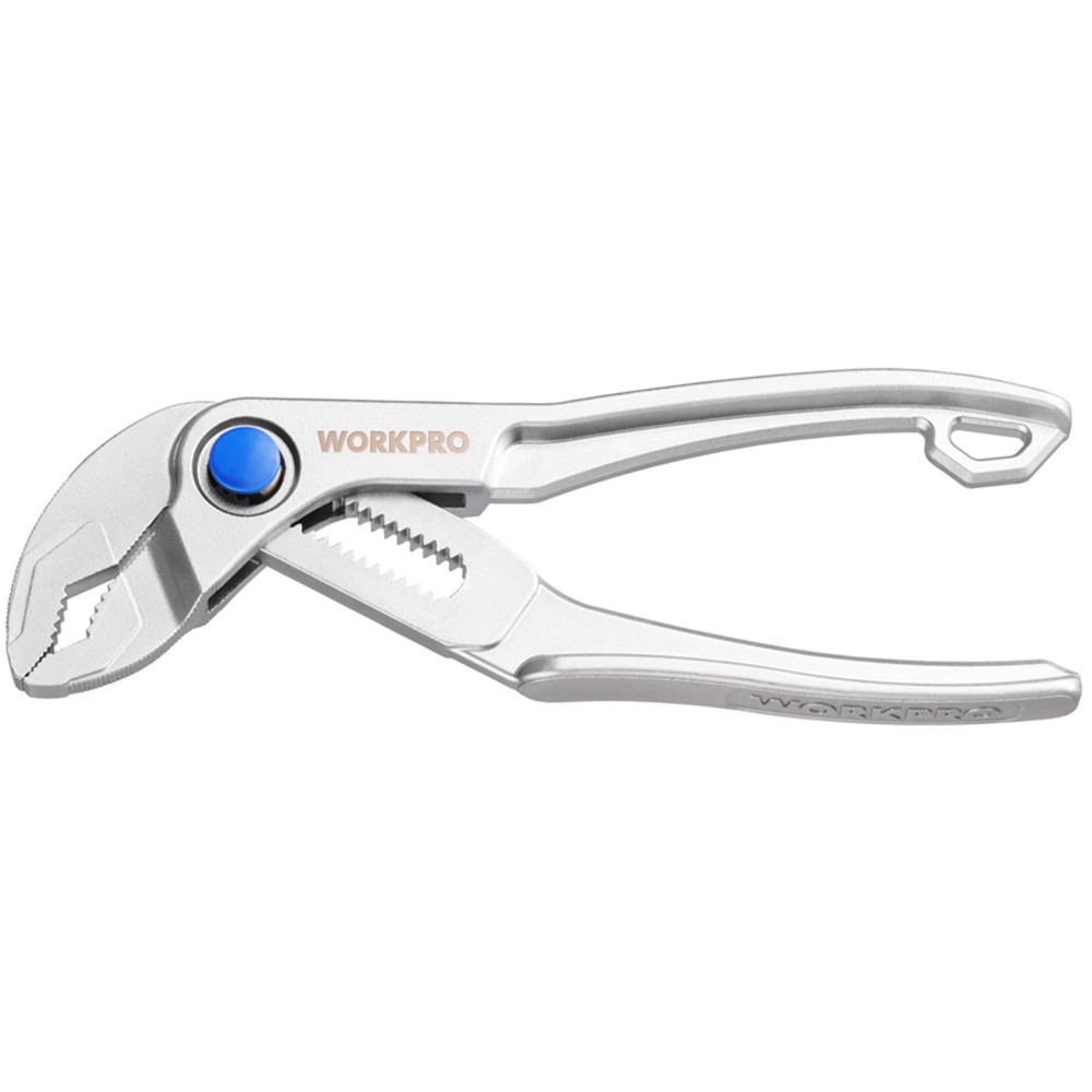 WORKPRO 4-inch Water Pump Plier Groove Joint Plier Adjustable Tongue 15-Position WORKPRO 4-inch Water Pump Plier Groove Joint Plier Adjustable Tongue 15-Position