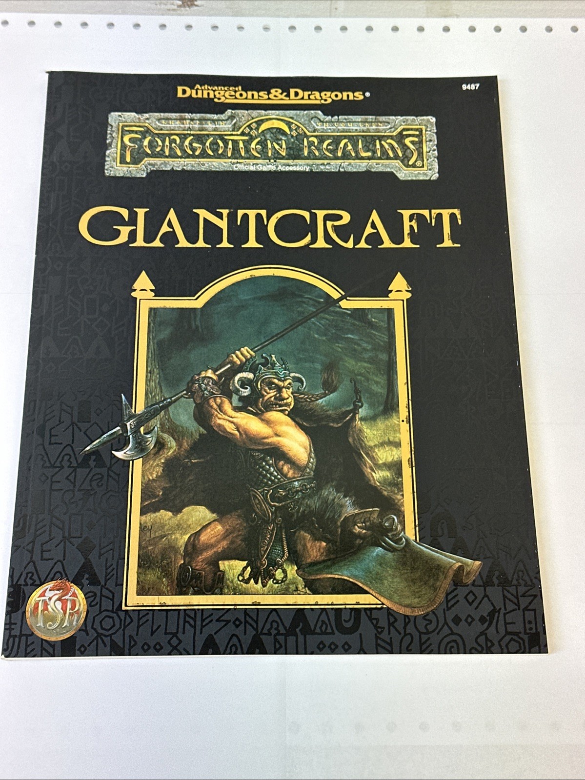Dungeons&Dragons Forgotten Realms GIANTCRAFT Original 1995 (Read Description)