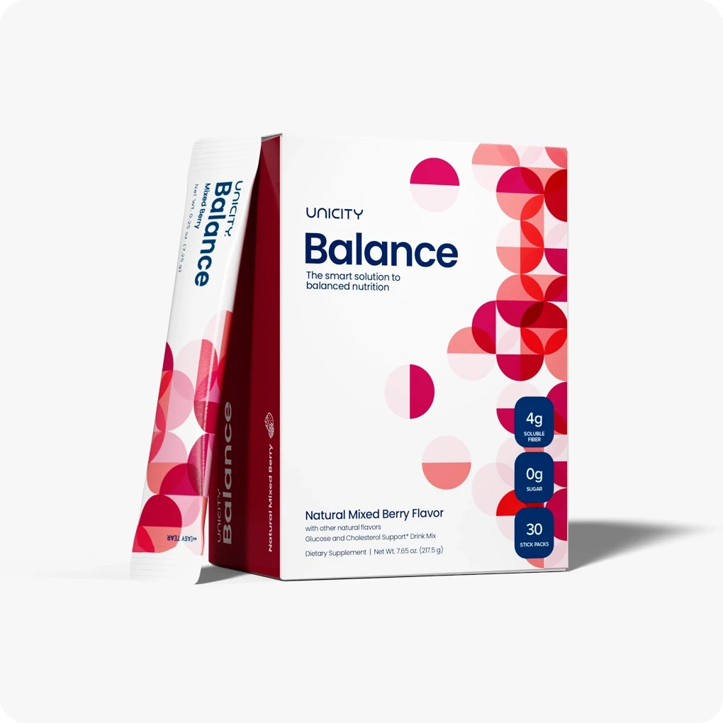 Unicity Balance 30 stick packs -Mixed Berry