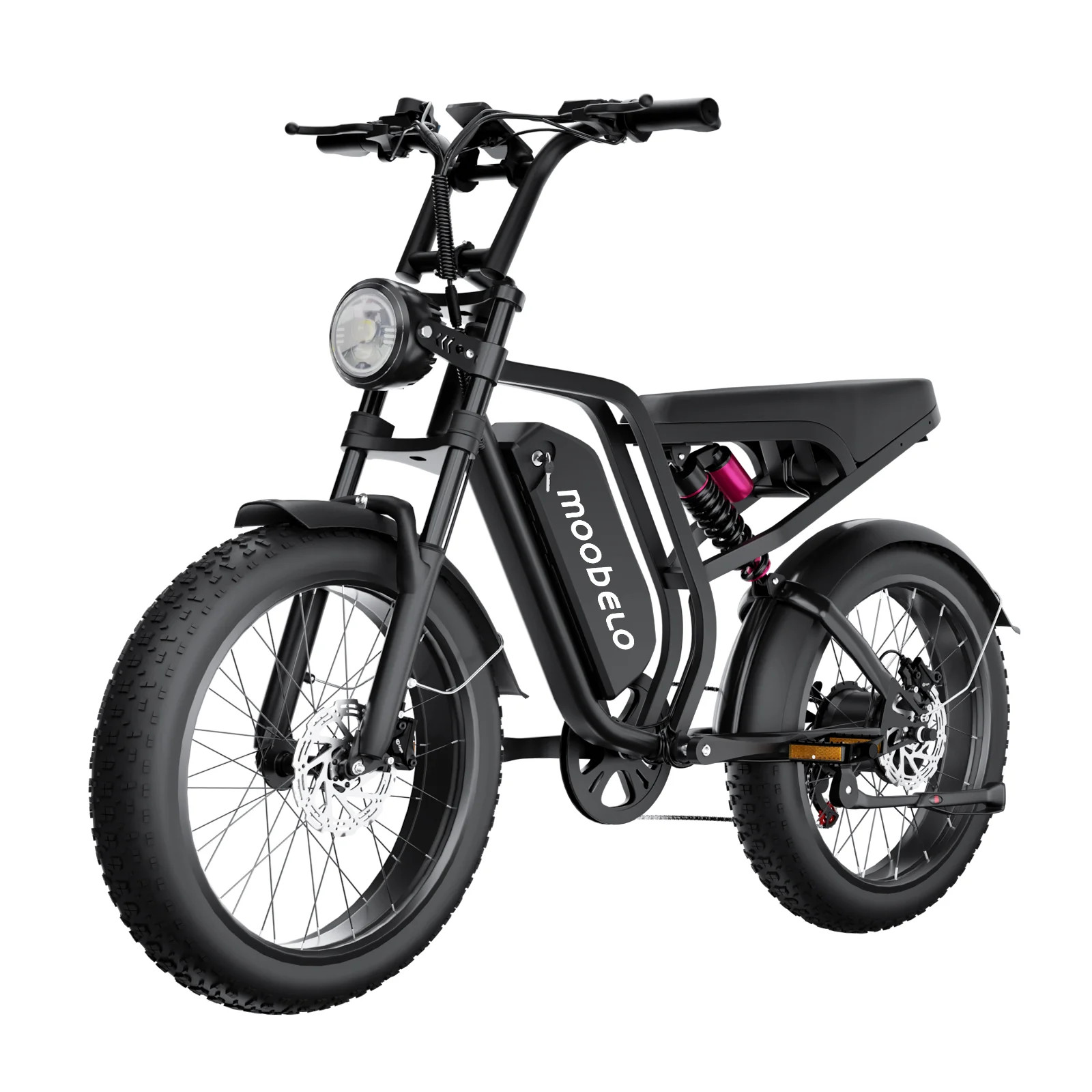 Moobelo 48V 20Ah 1500W 31 MPH 7-Speed 20\