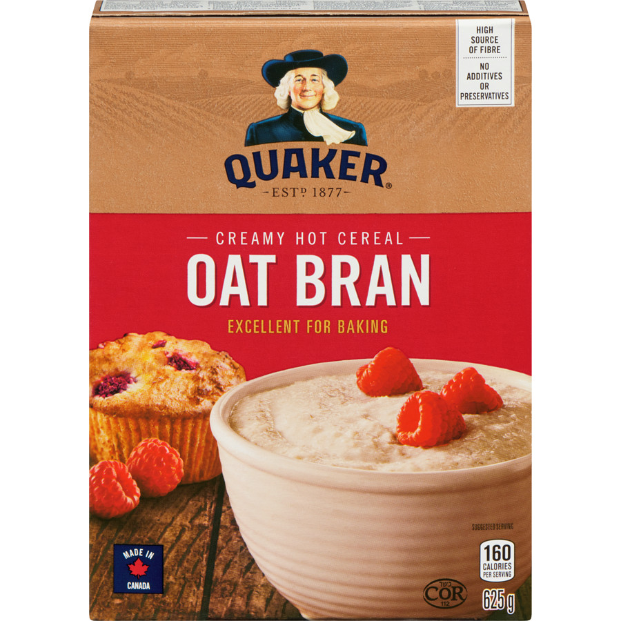 4-Pack Quaker Oat Bran creamy hot cereal 4-Pack Quaker Oat Bran creamy hot cereal