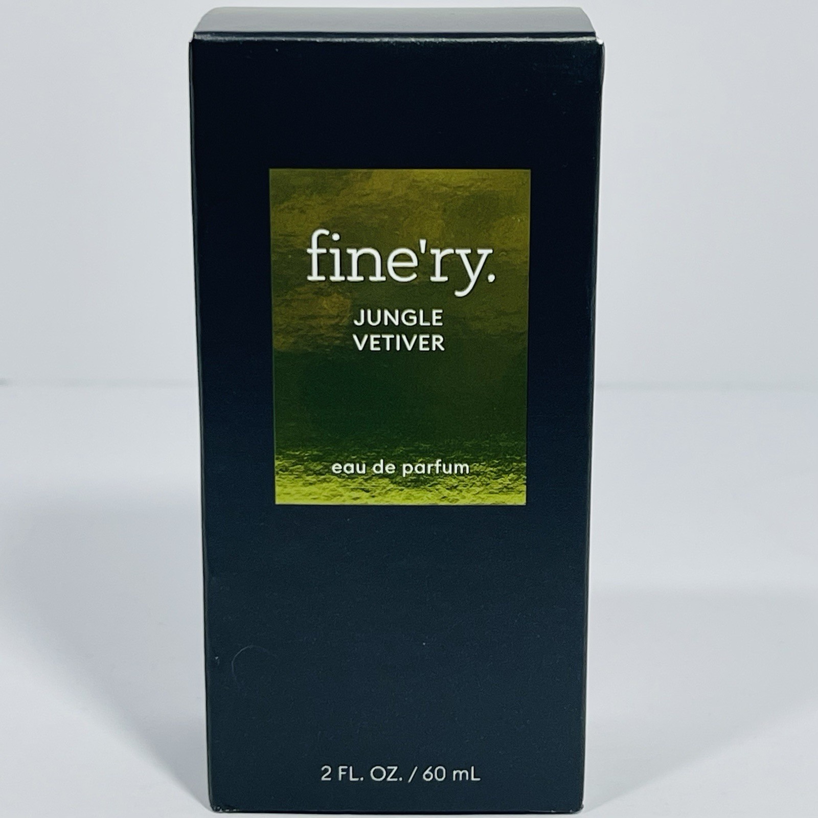New In Box Fine’ry Eau De Cologne Jungle Vetiver FL. 2 Oz/60 ml