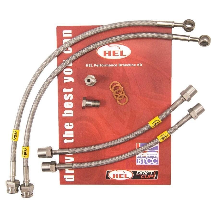Stainless Braided Brake Lines HEL for Vauxhall Sintra 2.2 DTi -1999