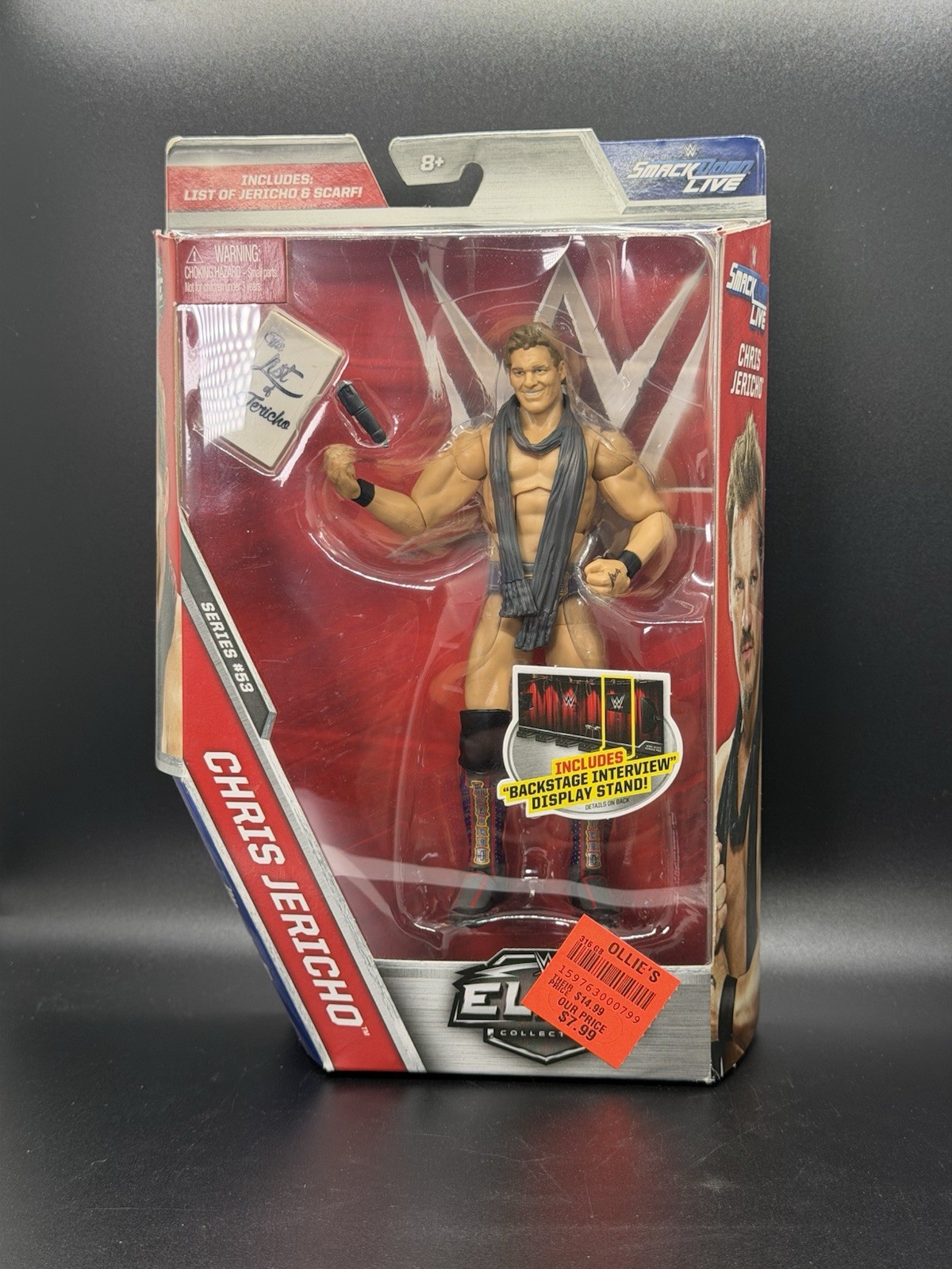 2017 WWE SmackDown Elite Collection Chris Jericho Action Figure New In Box