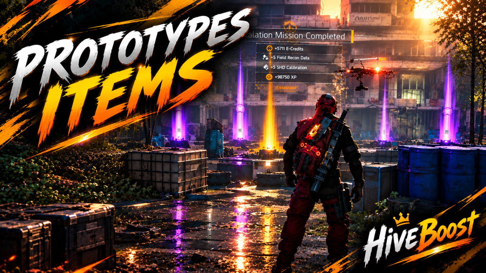 The division 2 (Prototypes Items) The division 2 (Prototypes Items)