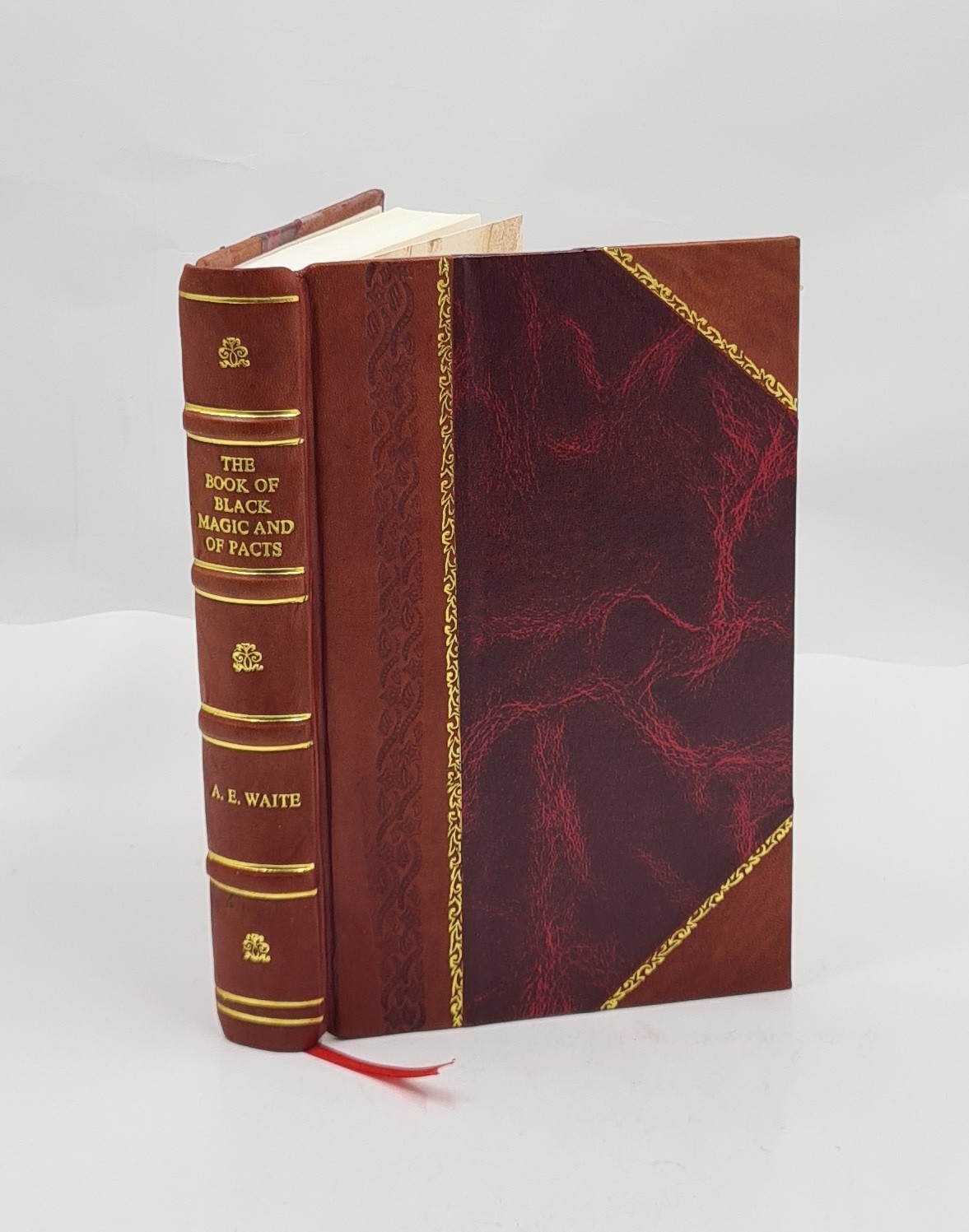 The Book Of Black Magic And Of Pacts Including The Rites And Mys [Leather Bound]