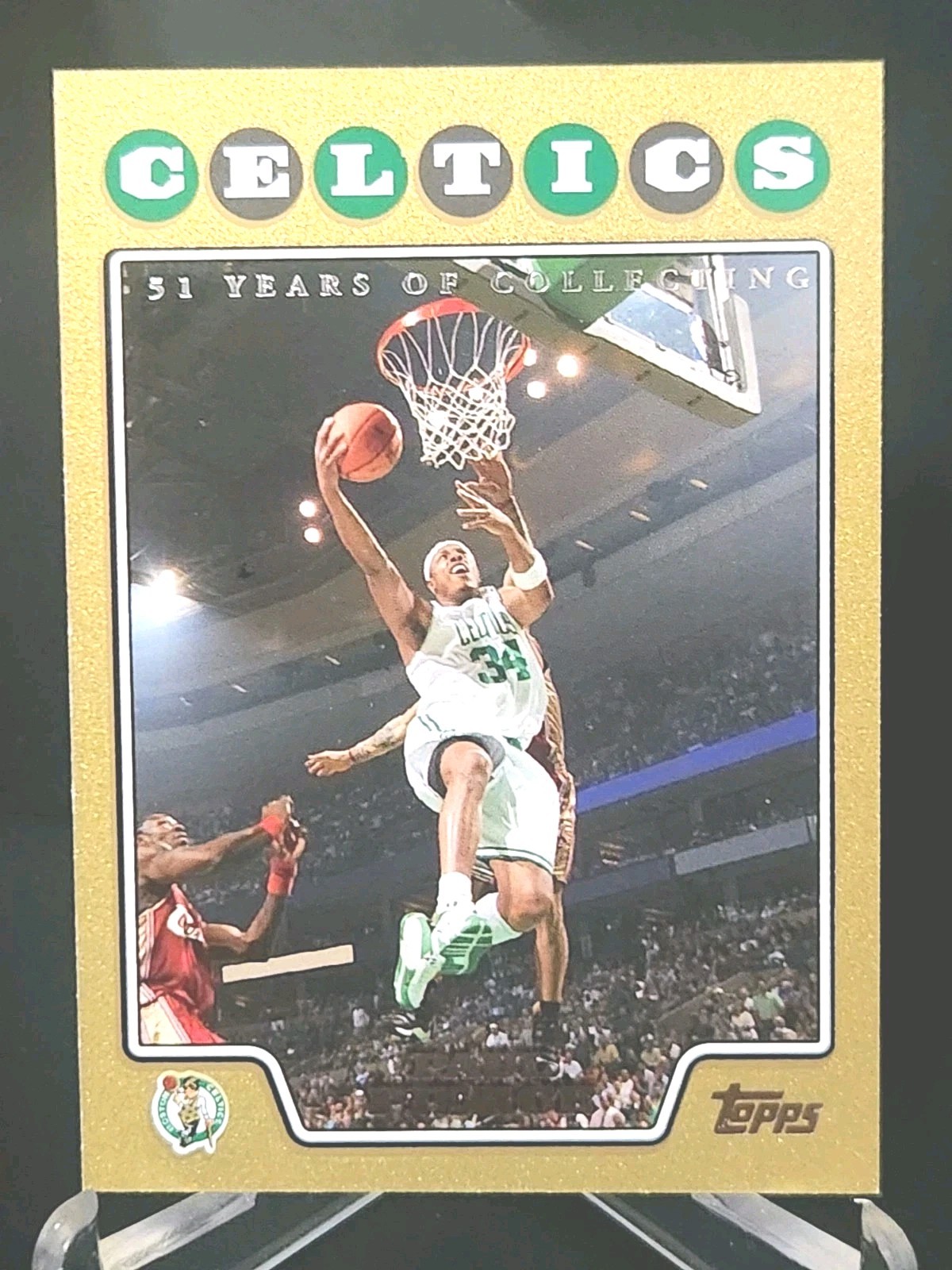 2008-09 Topps - Paul Pierce #34 Gold Border /2008