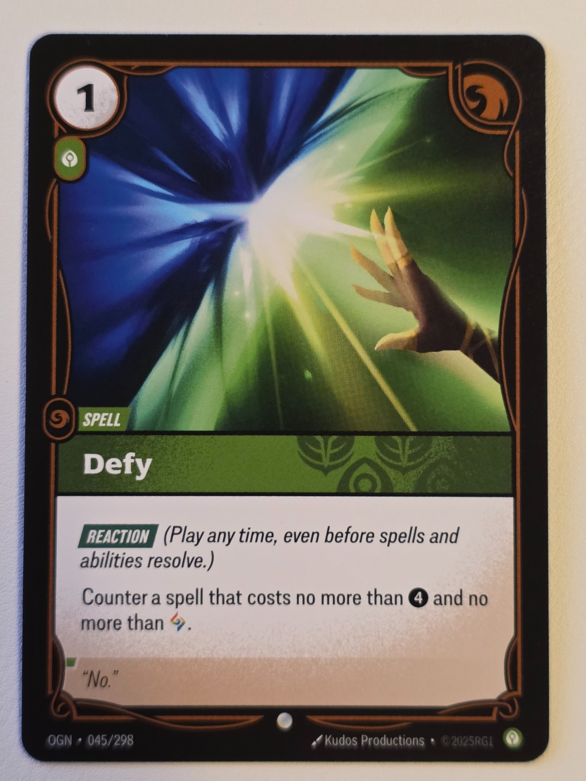 Defy [OGN - 045/298] NM