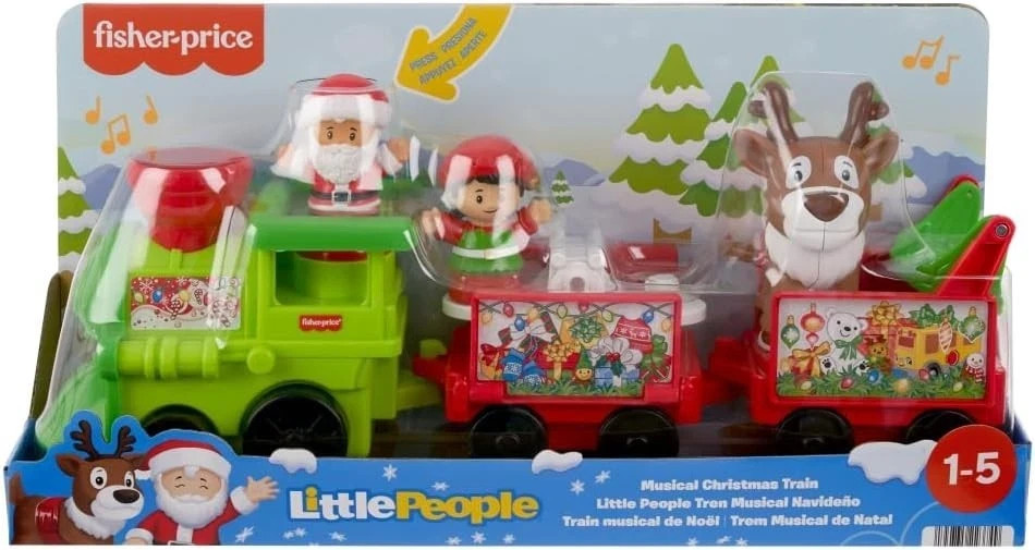 Fisher-Price Little People Musical Christmas Train