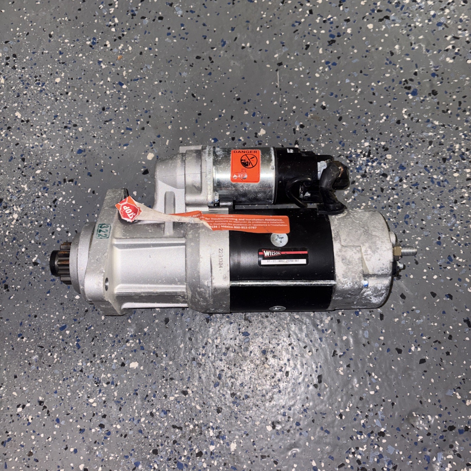 Wilson Starter - 91-01-4807 Starter RX Delco Remy Unused Wilson Starter - 91-01-4807 Starter RX Delco Remy Unused