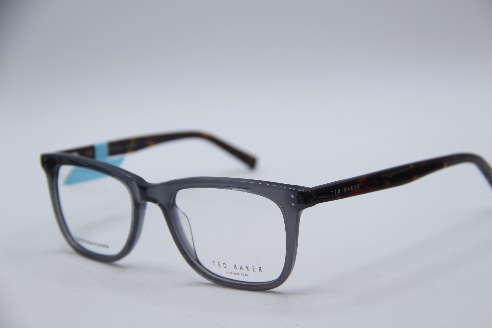 NEW TED BAKER TM 001 GRY GREY HAVANA AUTHENTIC FRAMES EYEGLASSES 52-19