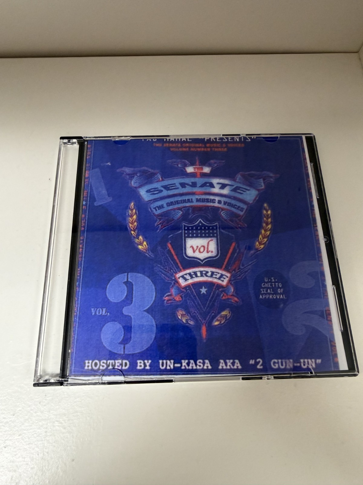 THE SENATE PRESENTS TRIPLE THREAT VOLUME 3 DIPSET RARE MIXTAPE MIX CD UN KASA