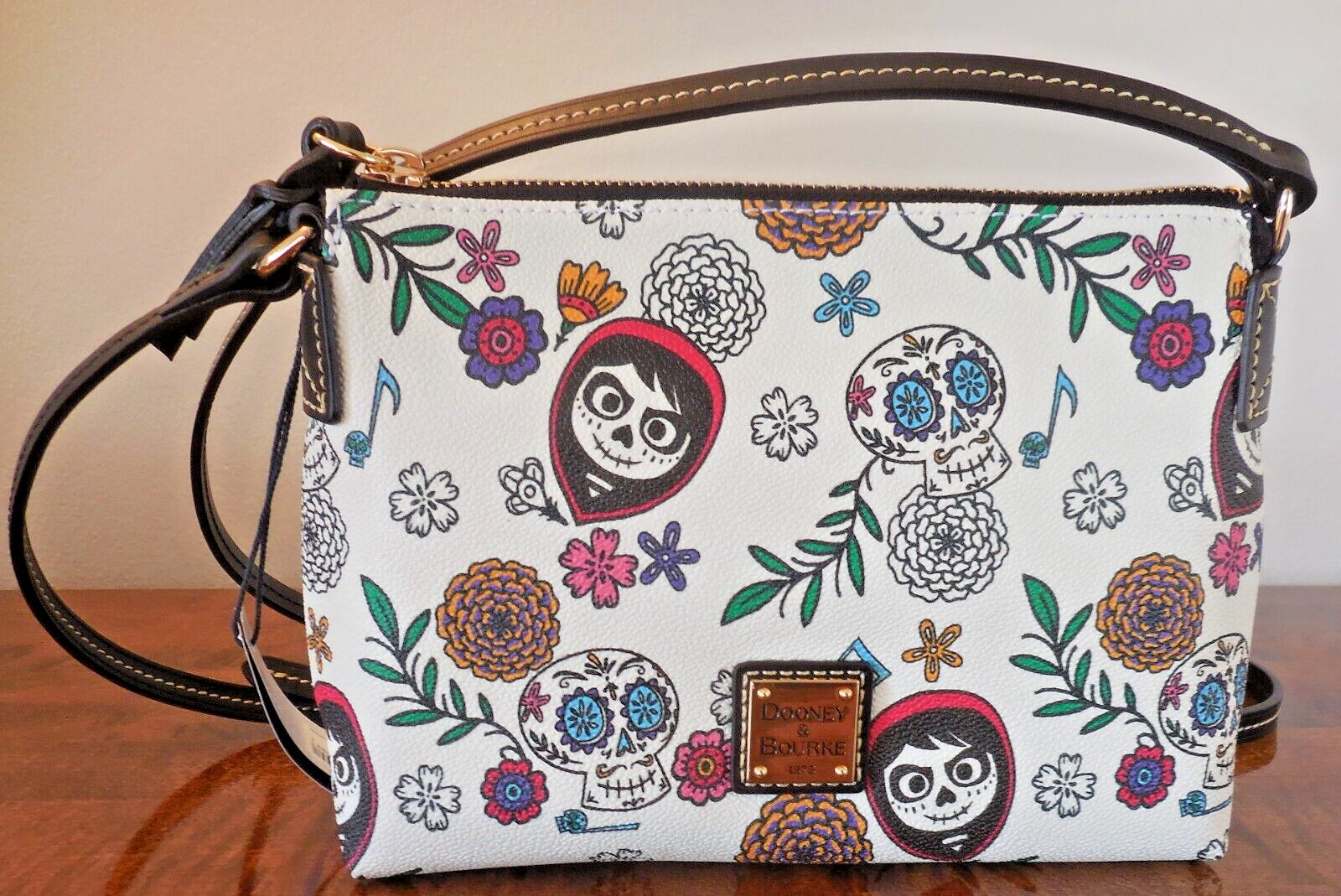 Disney Parks Dooney & Bourke Pixar Coco Miguel Crossbody Bag Purse NEW Exact
