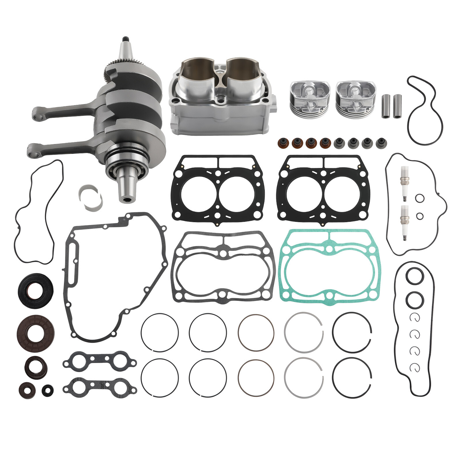 Engine Rebuild Kit w/ Crankshaft Cylinder For Polaris Sportsman RZR Ranger 800 Engine Rebuild Kit w/ Crankshaft Cylinder For Polaris Sportsman RZR Ranger 800